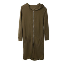 Load image into Gallery viewer, Gothic Women Ladies Cut Out Cardigan Long Ripped Back Hooded Hoodie Coat Sweater Hollow Out Sexy Fashion Soft Comfortable Coats